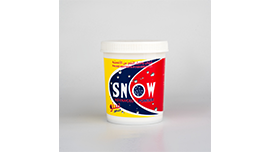 سنو مسحوق متطور لتبييض الأقمشة ومزيل البقع