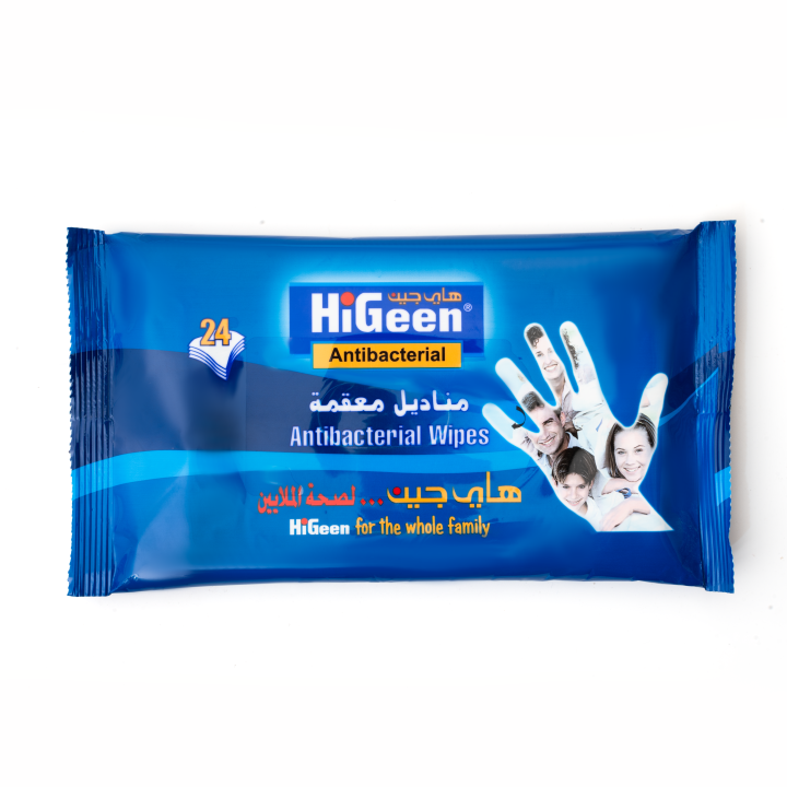 هاي جين المناديل المبللة المعقمة