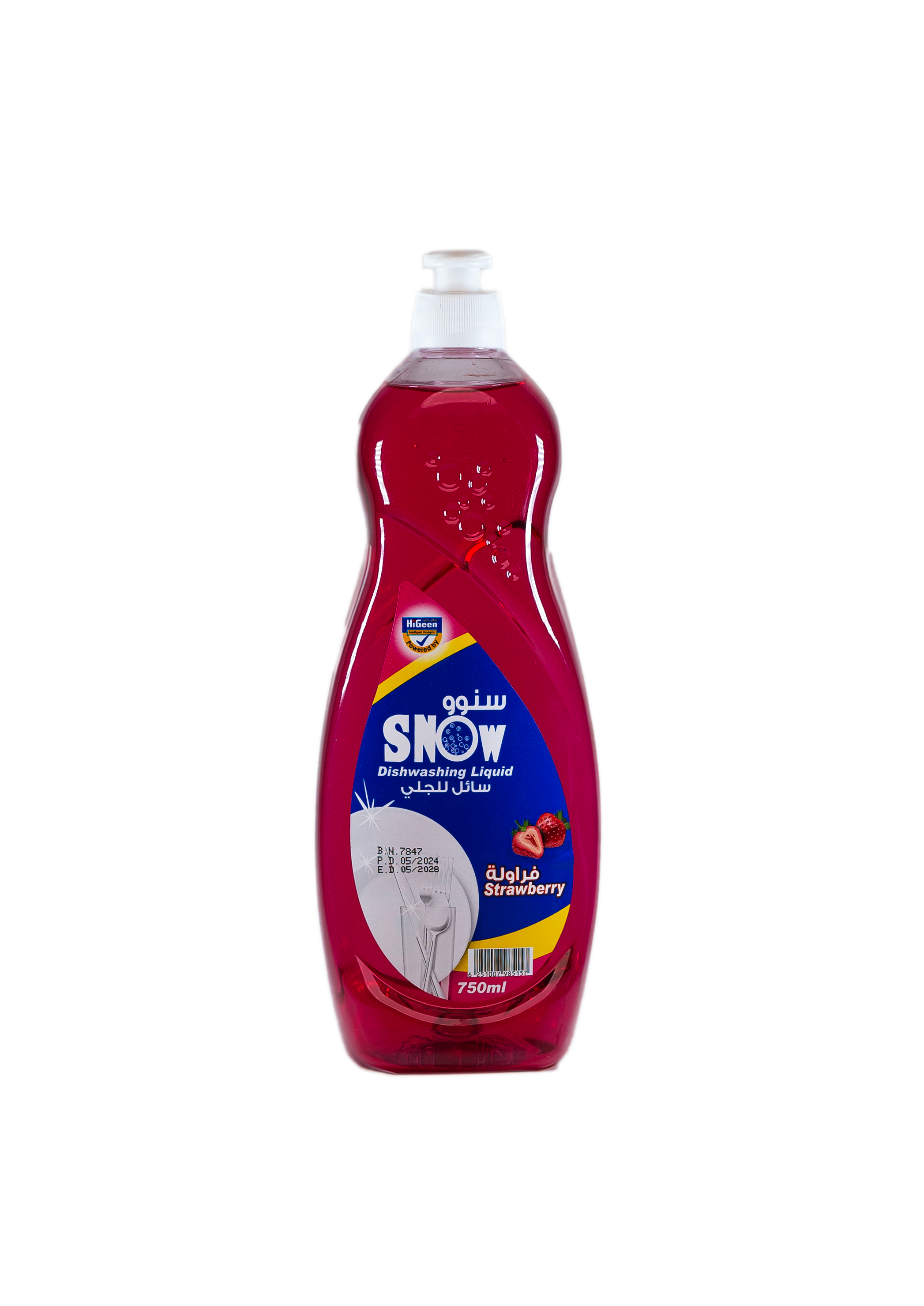SNOW DISHWASHING LIQUID  750 ML